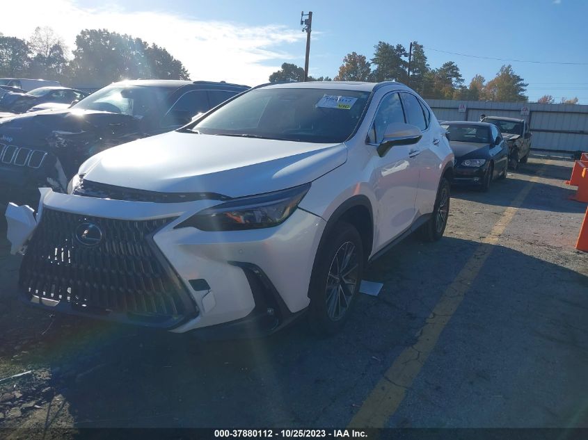 2022 LEXUS NX 350 2T2GGCEZ2NC011996