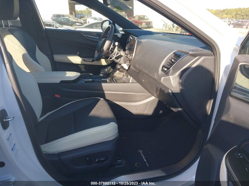 2022 LEXUS NX 350 2T2GGCEZ2NC011996