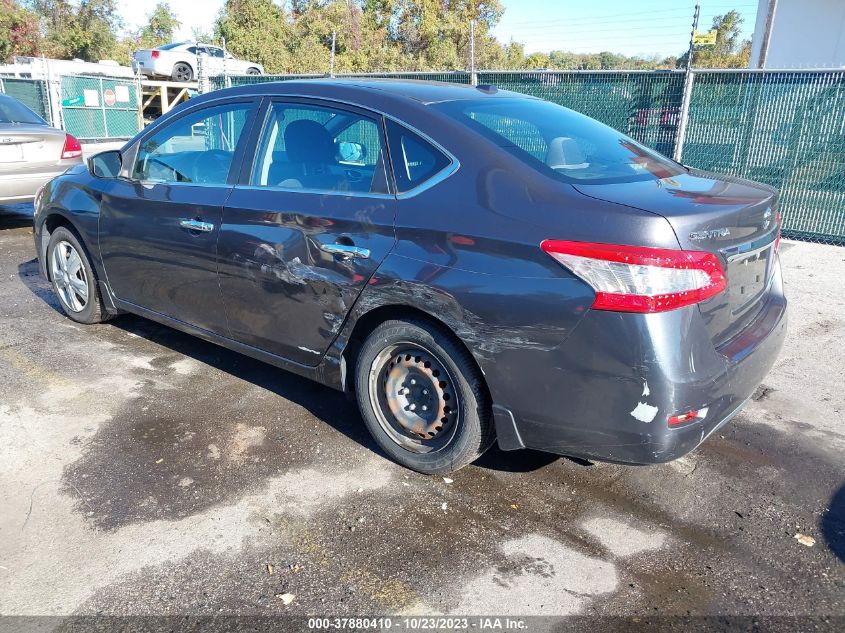 2013 NISSAN SENTRA SV - 3N1AB7AP9DL660939