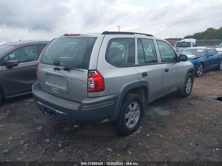 4NUDS13S162702327 2006 ISUZU ASCENDER S/LSphoto 4