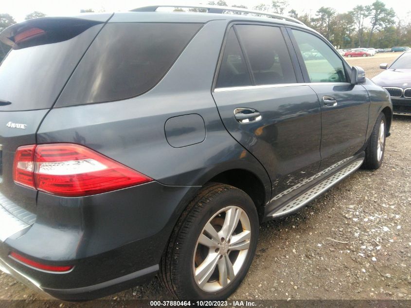 2013 MERCEDES-BENZ M-CLASS ML 350 4JGDA5HB9DA118738