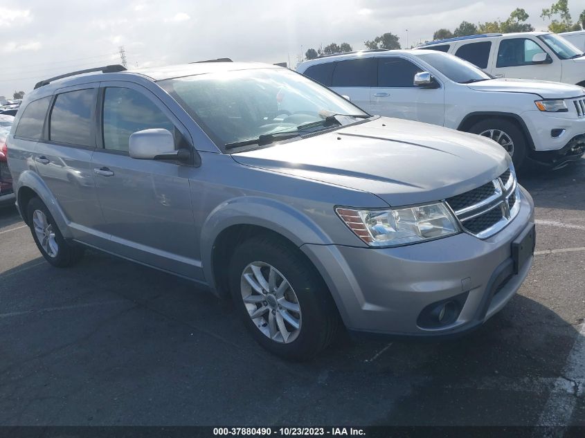 2015 DODGE JOURNEY SXT - 3C4PDCBG6FT743689