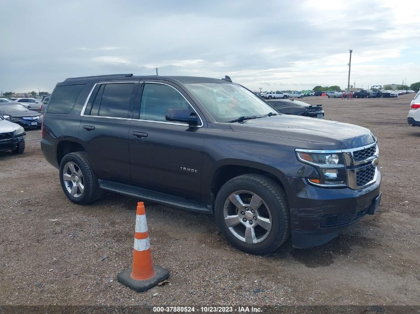 2015 CHEVROLET TAHOE C1500 LT - 1GNSCBKC3FR740981