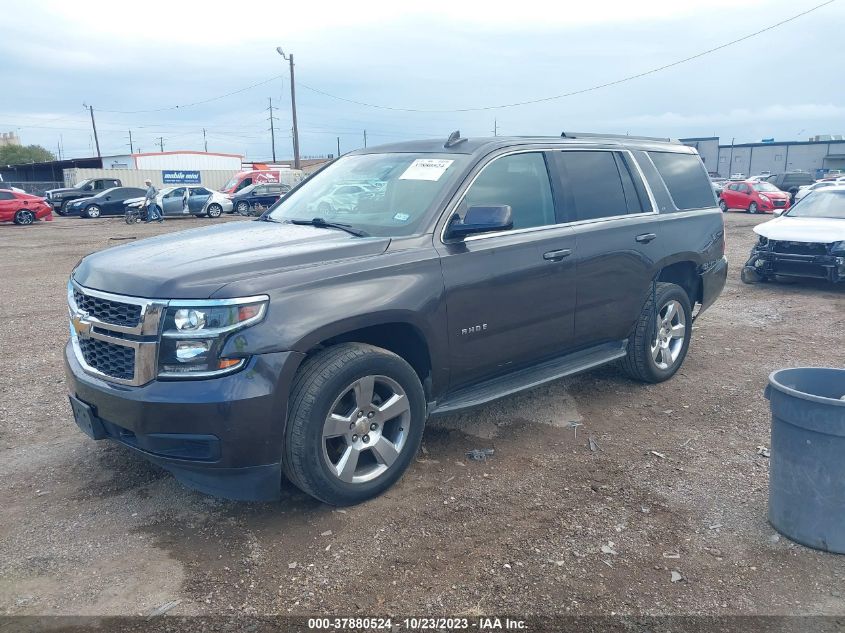 2015 CHEVROLET TAHOE C1500 LT - 1GNSCBKC3FR740981