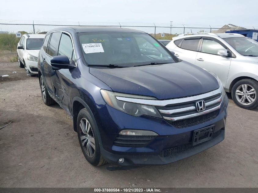 2016 HONDA PILOT EXLN - 5FNYF5H7XGB030392