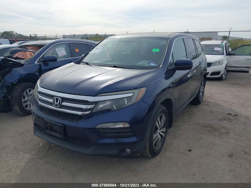 2016 HONDA PILOT EXLN - 5FNYF5H7XGB030392