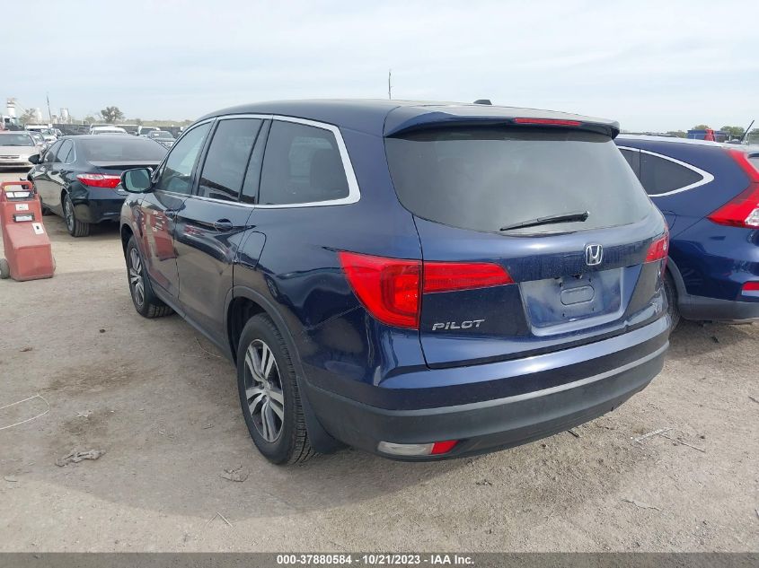2016 HONDA PILOT EXLN - 5FNYF5H7XGB030392