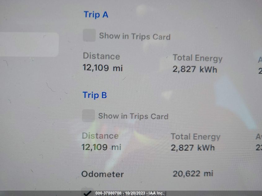 2022 TESLA MODEL 3 - 5YJ3E1EA1NF237630