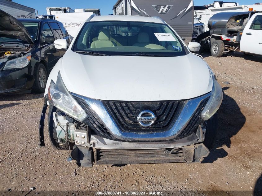 2015 NISSAN MURANO SL - 5N1AZ2MG9FN257985