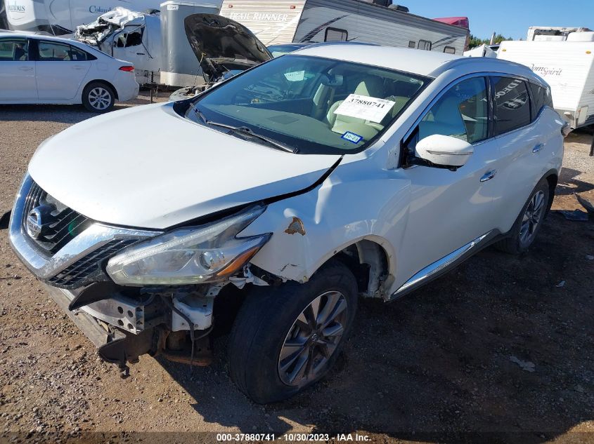 2015 NISSAN MURANO SL - 5N1AZ2MG9FN257985