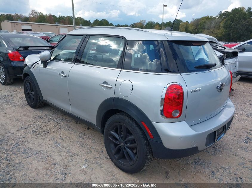 2014 MINI COUNTRYMAN COOPER - WMWZB3C53EWR39123