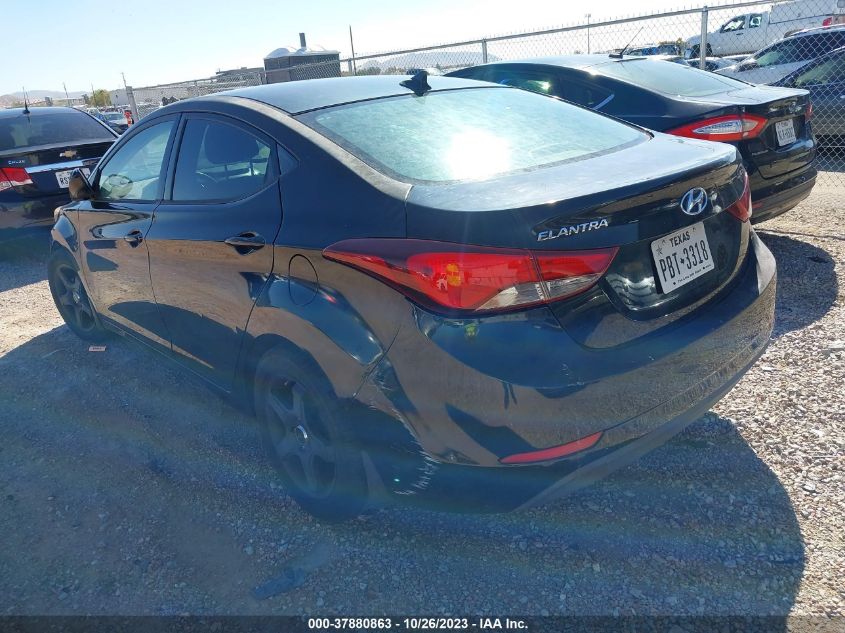 2015 HYUNDAI ELANTRA SE - KMHDH4AE9FU294555