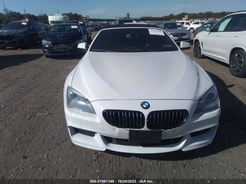2013 BMW 650I XDRIVE WBAYP1C50DDX00933