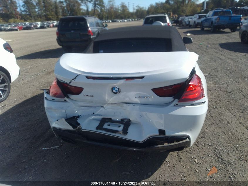 2013 BMW 650I XDRIVE WBAYP1C50DDX00933