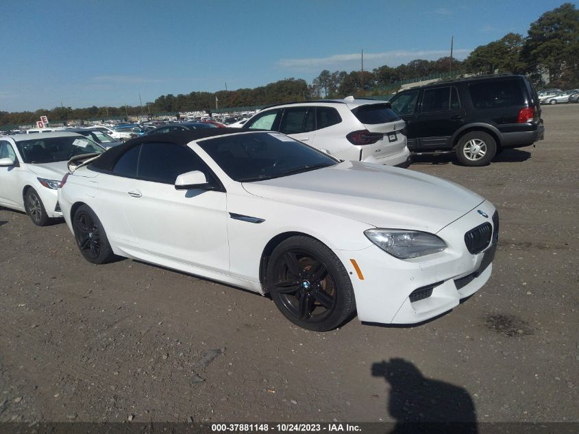 2013 BMW 650I XDRIVE WBAYP1C50DDX00933