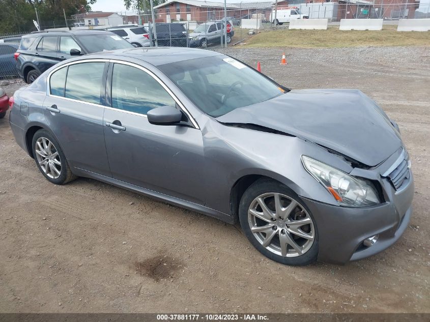 2013 INFINITI G37 SEDAN X - JN1CV6ARXDM355516