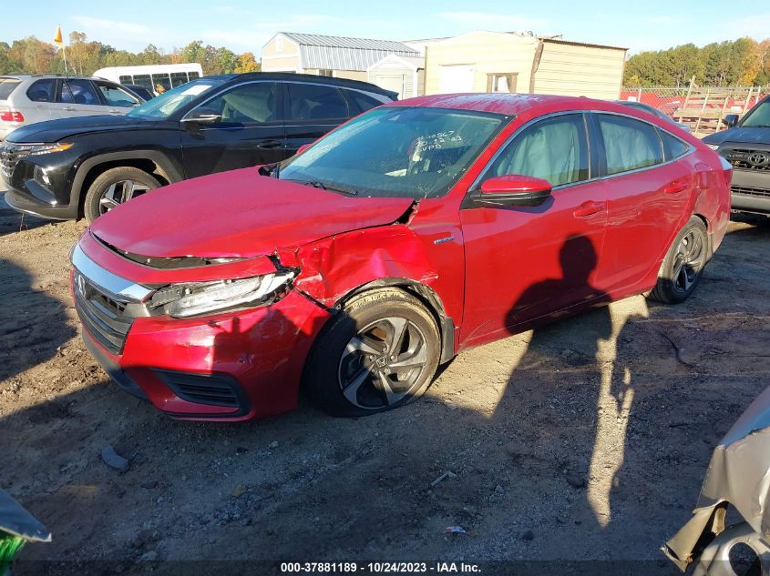 2022 HONDA INSIGHT EX - 19XZE4F57NE012809