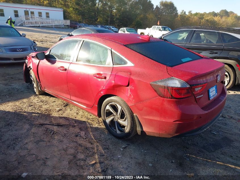 2022 HONDA INSIGHT EX - 19XZE4F57NE012809