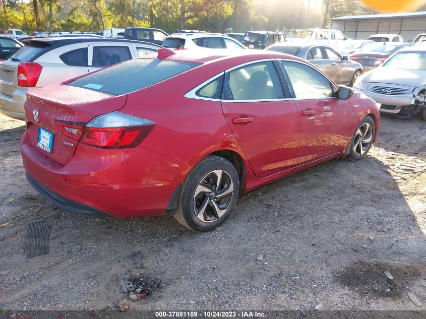 2022 HONDA INSIGHT EX - 19XZE4F57NE012809