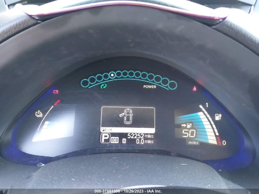 2015 NISSAN LEAF SL - 1N4AZ0CP8FC300238