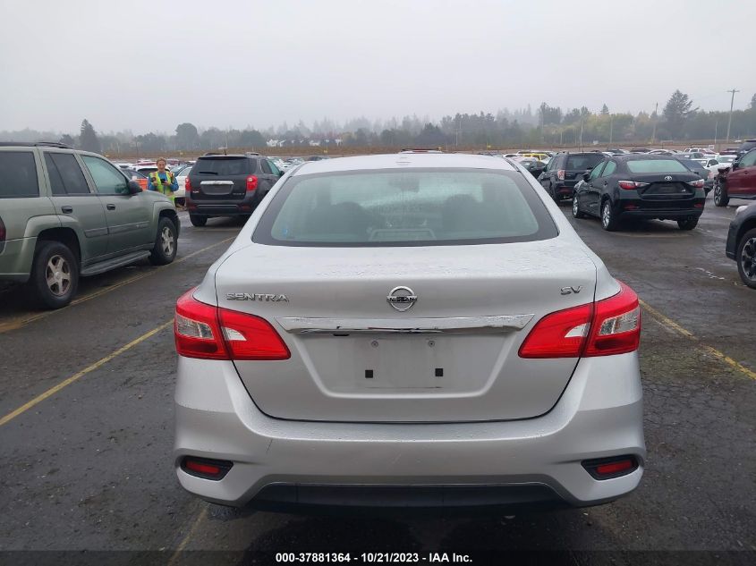 2019 NISSAN SENTRA SV - 3N1AB7AP2KY334481
