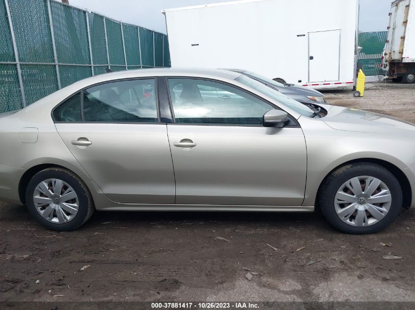 2014 VOLKSWAGEN JETTA SEDAN SE 3VWD17AJ8EM263448