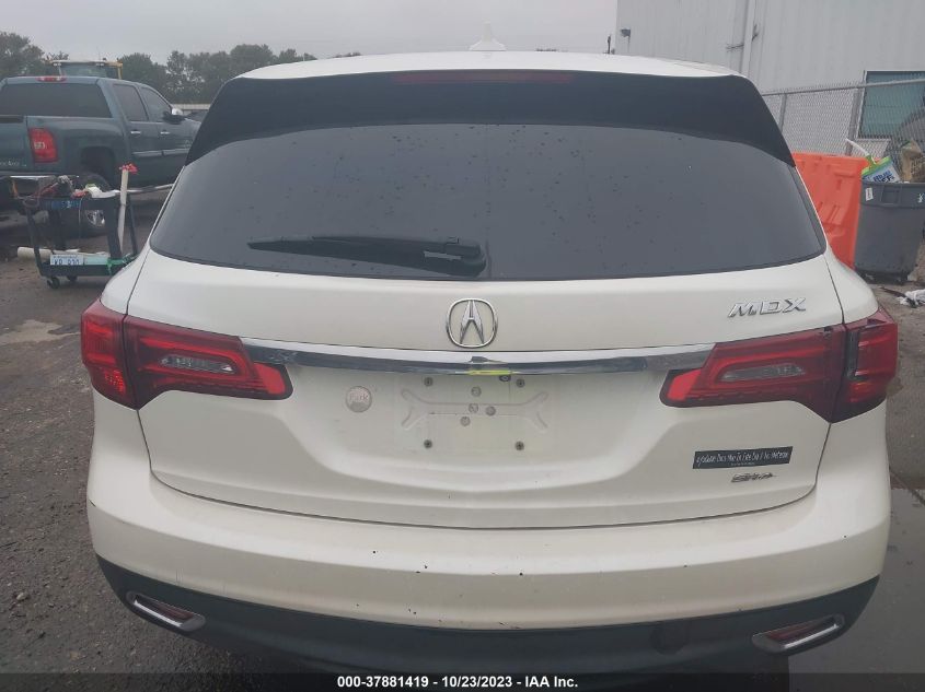 2014 ACURA MDX - 005FRYD4H2XEB0412