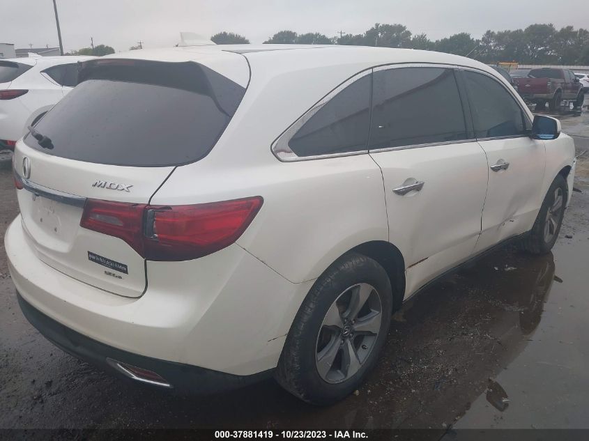 2014 ACURA MDX - 005FRYD4H2XEB0412