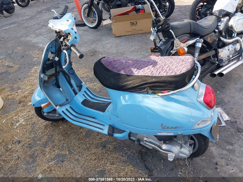 2009 VESPA LX 150 ZAPM448F495014391