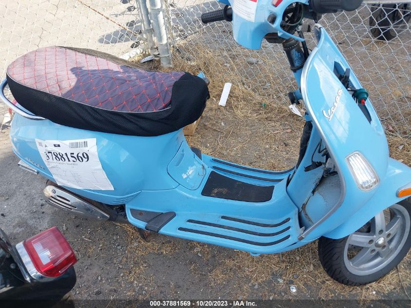 2009 VESPA LX 150 ZAPM448F495014391