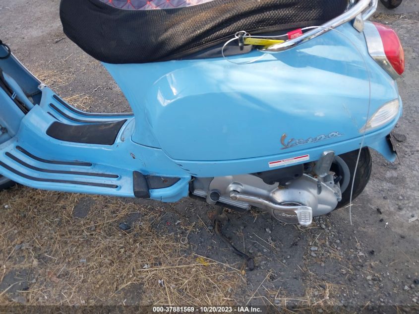 2009 VESPA LX 150 ZAPM448F495014391