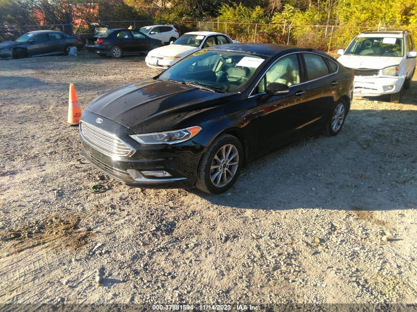 2017 FORD FUSION SE - 3FA6P0HD3HR177981