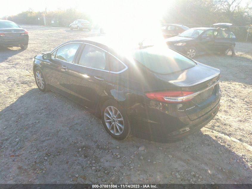 2017 FORD FUSION SE - 3FA6P0HD3HR177981