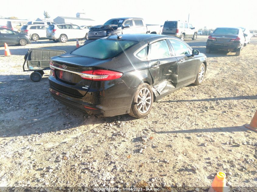 2017 FORD FUSION SE - 3FA6P0HD3HR177981