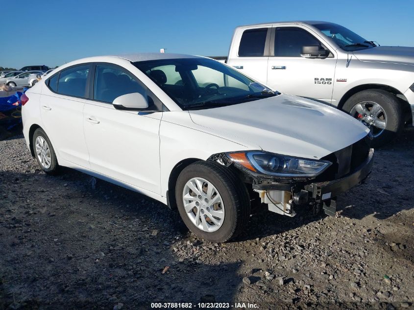 2018 HYUNDAI ELANTRA SE - 5NPD74LF0JH350561