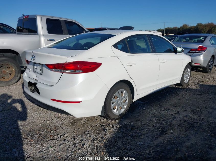 2018 HYUNDAI ELANTRA SE - 5NPD74LF0JH350561