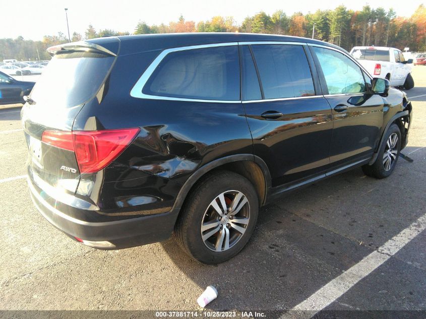 2016 HONDA PILOT EX - 5FNYF6H3XGB011926