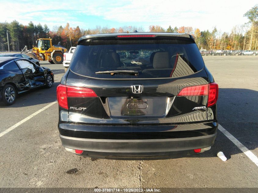 2016 HONDA PILOT EX - 5FNYF6H3XGB011926