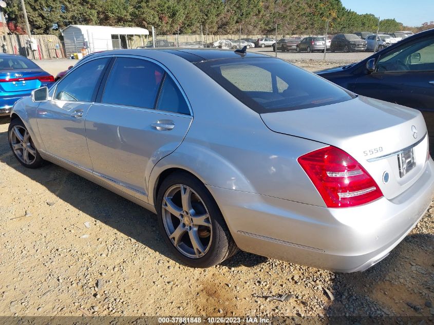 2013 MERCEDES-BENZ S-CLASS S 550 WDDNG7DB1DA515889