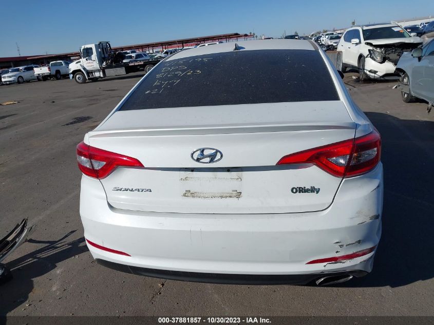 2017 HYUNDAI SONATA 2.4L - 5NPE24AF9HH460783