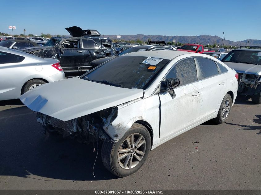 2017 HYUNDAI SONATA 2.4L - 5NPE24AF9HH460783