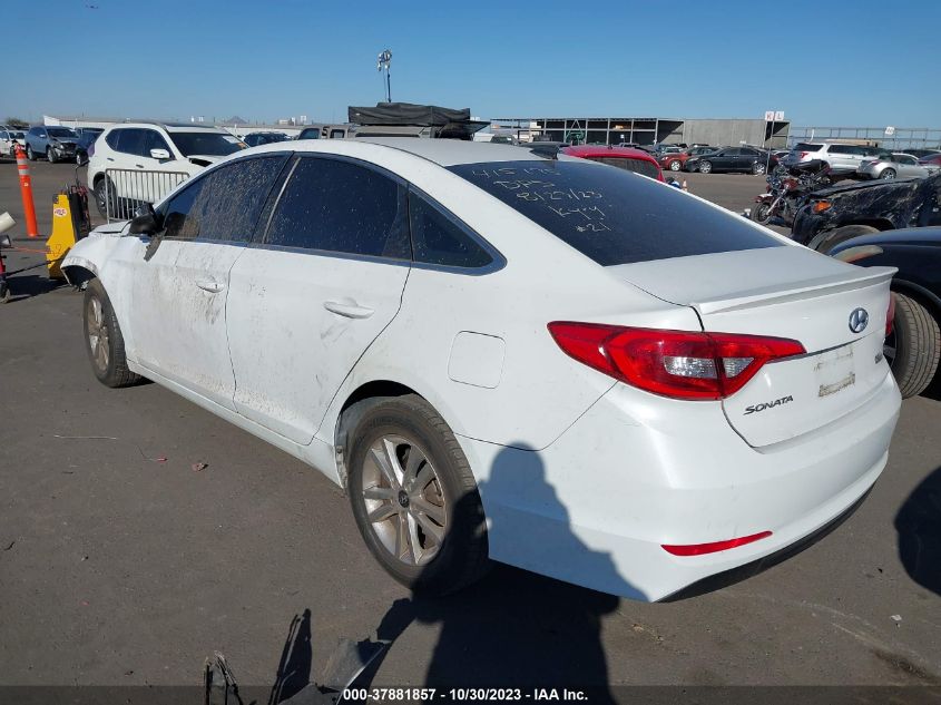 2017 HYUNDAI SONATA 2.4L - 5NPE24AF9HH460783