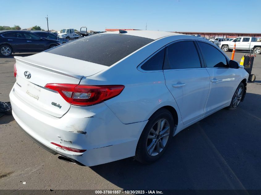 2017 HYUNDAI SONATA 2.4L - 5NPE24AF9HH460783