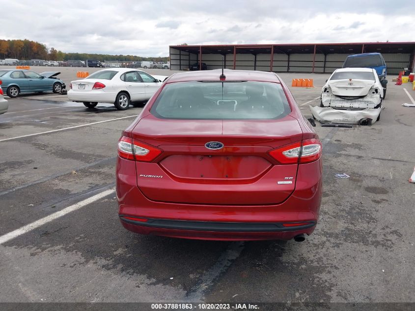 2015 FORD FUSION SE - 1FA6P0HD5F5106037