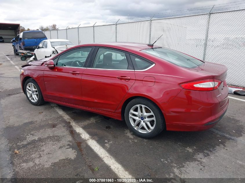 2015 FORD FUSION SE - 1FA6P0HD5F5106037