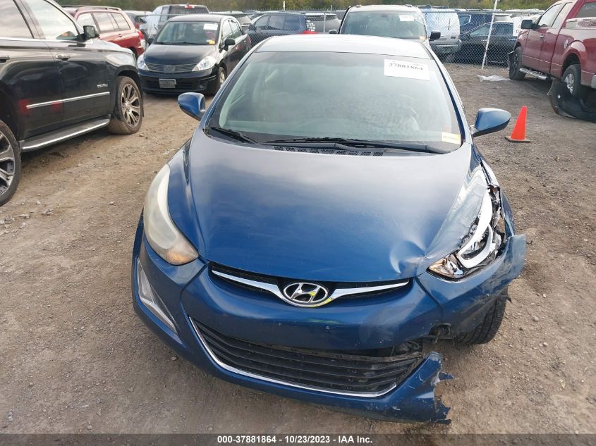 2014 HYUNDAI ELANTRA SE - KMHDH4AE5EU138754