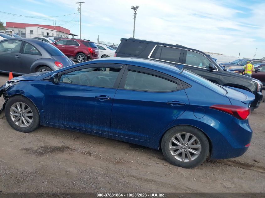 2014 HYUNDAI ELANTRA SE - KMHDH4AE5EU138754