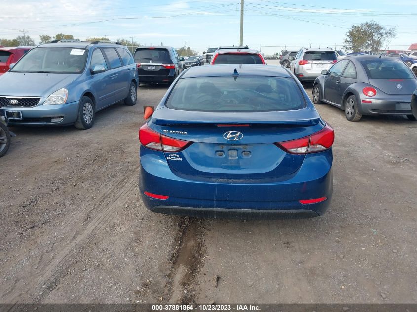 2014 HYUNDAI ELANTRA SE - KMHDH4AE5EU138754