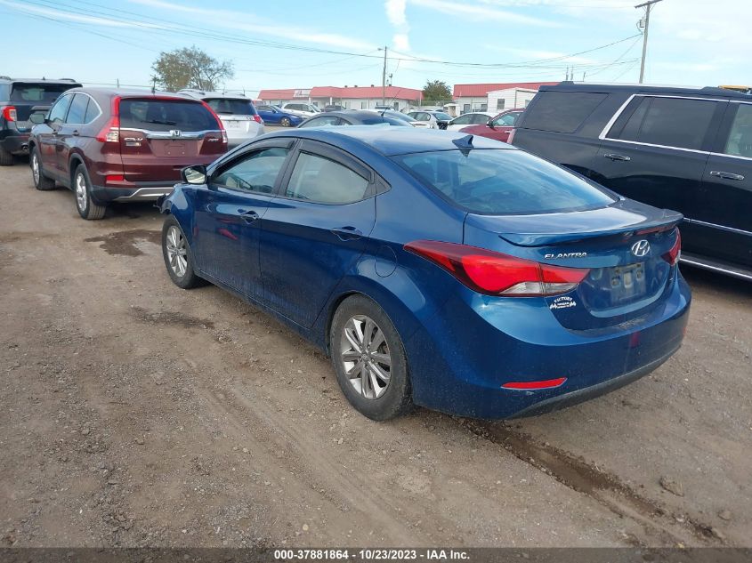 2014 HYUNDAI ELANTRA SE - KMHDH4AE5EU138754