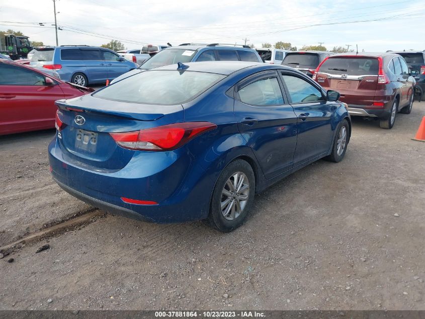 2014 HYUNDAI ELANTRA SE - KMHDH4AE5EU138754